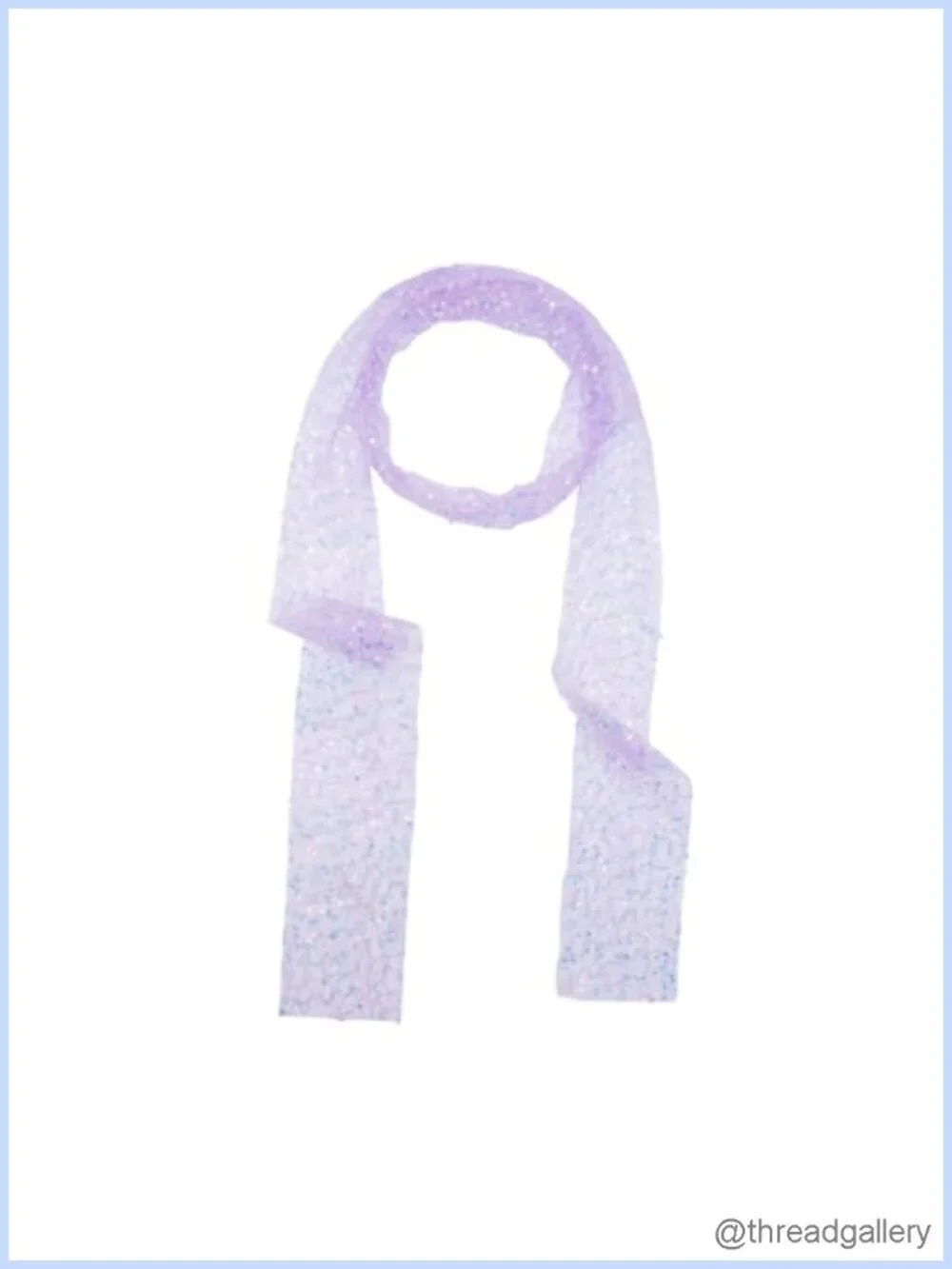 Women's Sequin Scarf Lightweight Fashion Accessory